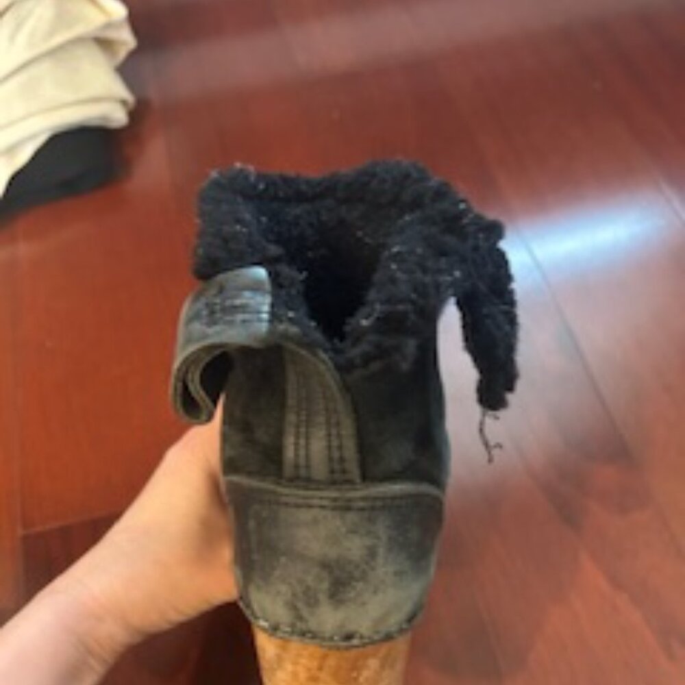 2 Pairs of Used No6 Clog Boots Size 37 Black - Picture 6 of 11